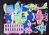 Glow in the dark Cartoon Butterfly Stars Wall Decals childrensterritory