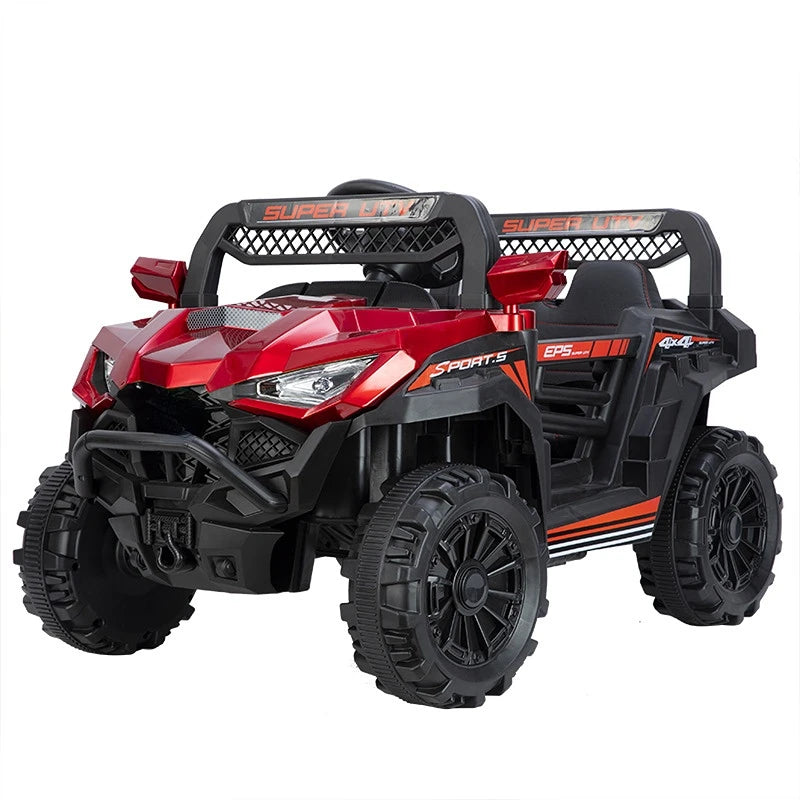 Off-road Electric Car with LED Lighting and Music for Kids childrensterritory
