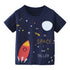 Cartoon Design Soft Cotton Summer Tees/T-shirts for Kids childrensterritory