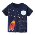 Cartoon Design Soft Cotton Summer Tees/T-shirts for Kids childrensterritory