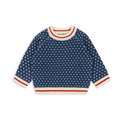 Full-Sleeve Printed Autumn Sweaters For Kids childrensterritory