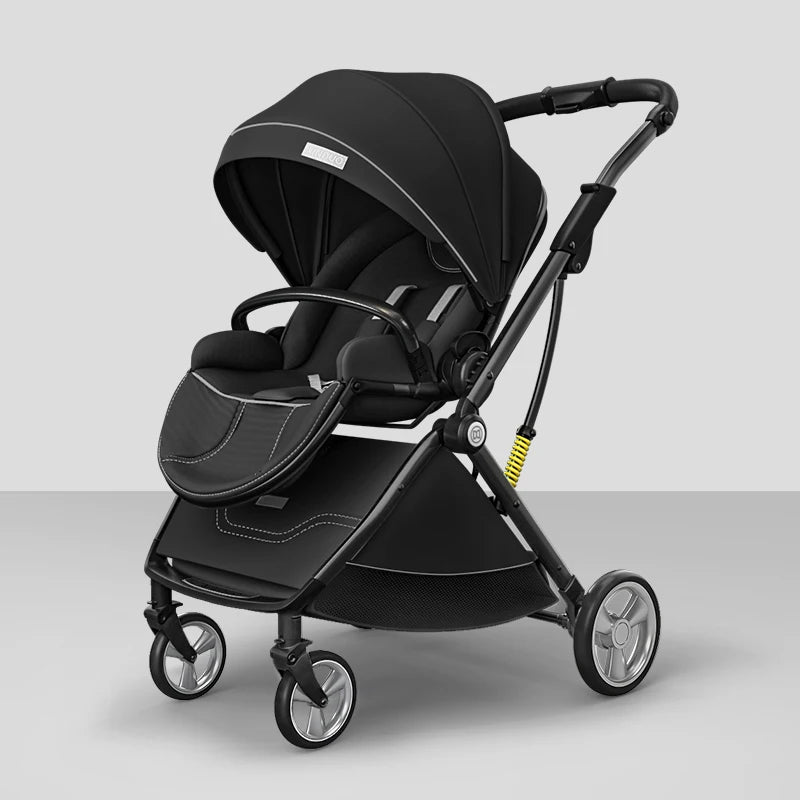 High Landscape Luxury Baby Stroller with Egg-Shaped Seat childrensterritory
