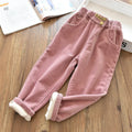 Thick Fleece Padded Trousers for Kids Girls/Boys childrensterritory
