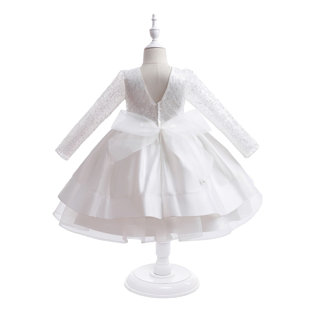 Sequined Birthday Wedding Party Dresses for Little Girls childrensterritory