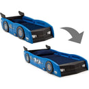 Twin Bed for Kids with a Turbo Race Car Design