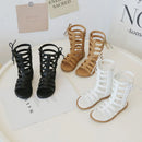 Kids Girls Roman Style High-top Gladiator Sandals