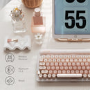 Mechanical OS/Pink Keyboards with Three Connection Types childrensterritory