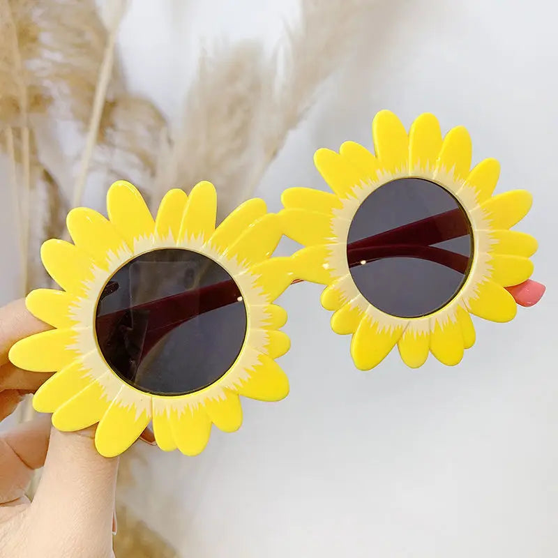 Baby Girls Boys Sunflower Sunglasses