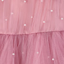 Pearl Mesh Design Tutu Christening Dress for Little Girls childrensterritory