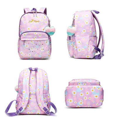 Multi-Pocket Gradual Kids Unisex Waterproof Backpack childrensterritory