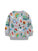 Kids' Long-Sleeved Christmas Print Winter Sweater childrensterritory