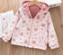 Kids Girls Double-Faced Cartoon Print Korean Style Coats childrensterritory