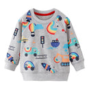 Little Boys Cotton Various Pattern Sweatshirts childrensterritory