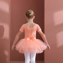 Girls Tulle Bowknot Design Ballet Dancewear/Gymnastics Leotard childrensterritory