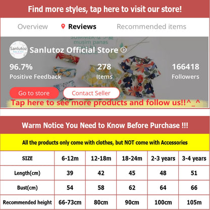 Cute Pattern Casual Little Girls Summer Dresses childrensterritory