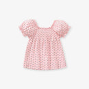 Little Girls Puff Sleeve, Printed Cotton Top childrensterritory