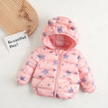 Baby/Kids Dinosaur & Floral Print Hooded Jackets