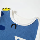Little Boys Cartoon Dinosaur Design Long Sleeves Cotton T-shirt childrensterritory
