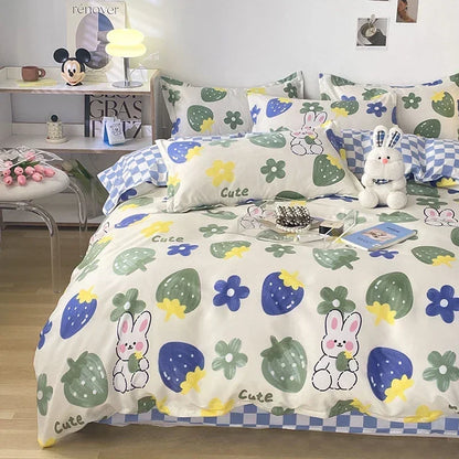 Kids Room Soft Cartoon Design Bedding Set childrensterritory