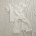 Casual Cotton Summer 2-Piece Outfits for Baby Unisex