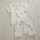 Casual Cotton Summer 2-Piece Outfits for Baby Unisex