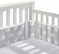 2pcs Breathable Baby Bed Bumper Cot Protector
