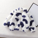Kids Girls Soft Fleece Warm Printed Jackets childrensterritory