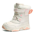 Kids PU Leather Waterproof Snow Boots for Winter Sport childrensterritory