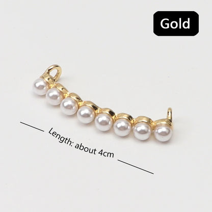 Pearl Shiny Rhinestone Sneaker Shoelace Clips for Girls childrensterritory