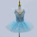 Modern Sequined Flower Tutu Ballet Dresses For Girls childrensterritory