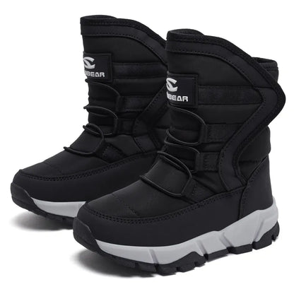 -30 Degree Kids Thick Mid Warm Waterproof Non-slip Boots childrensterritory