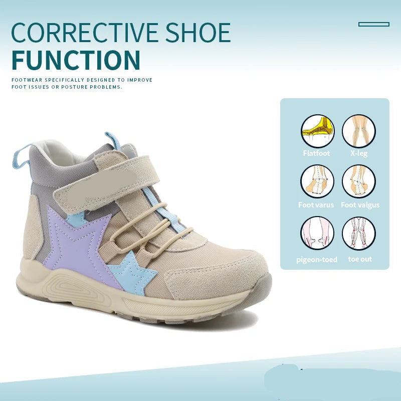 Kids Casual Winter Sneakers with Hard Heel and Arch Support childrensterritory