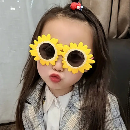 Baby Girls Boys Sunflower Sunglasses