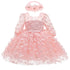 Butterfly Decorated Baby Girl Princess Birthday Dresses childrensterritory