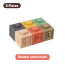 Baby Early Learning Silicone Building Blocks Montessori Toys