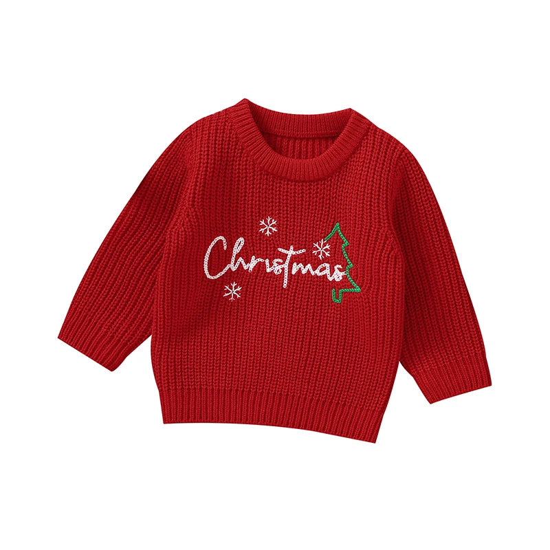 Baby Kids Christmas Design Winter Casual Sweater childrensterritory