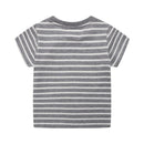 Boys Cartoon Print Summer Casual T-Shirt childrensterritory