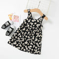 Kids Girls Floral Print Sling Princess Dresses for Summer childrensterritory