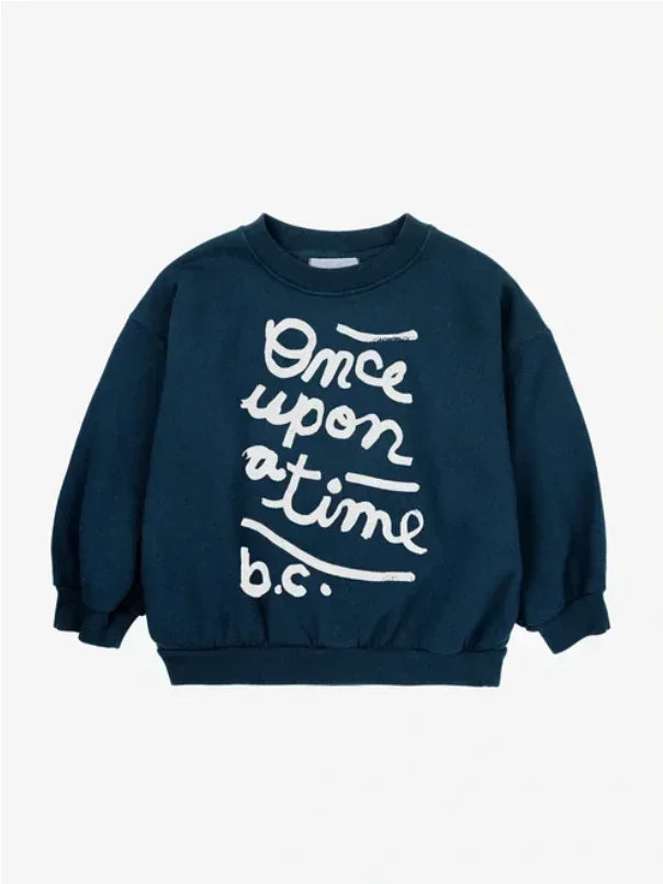 Kids Long-sleeved Round Neck Printed Sweatshirts
