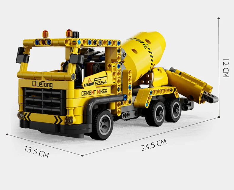 Engineering Truck Building Block Toys For Children
