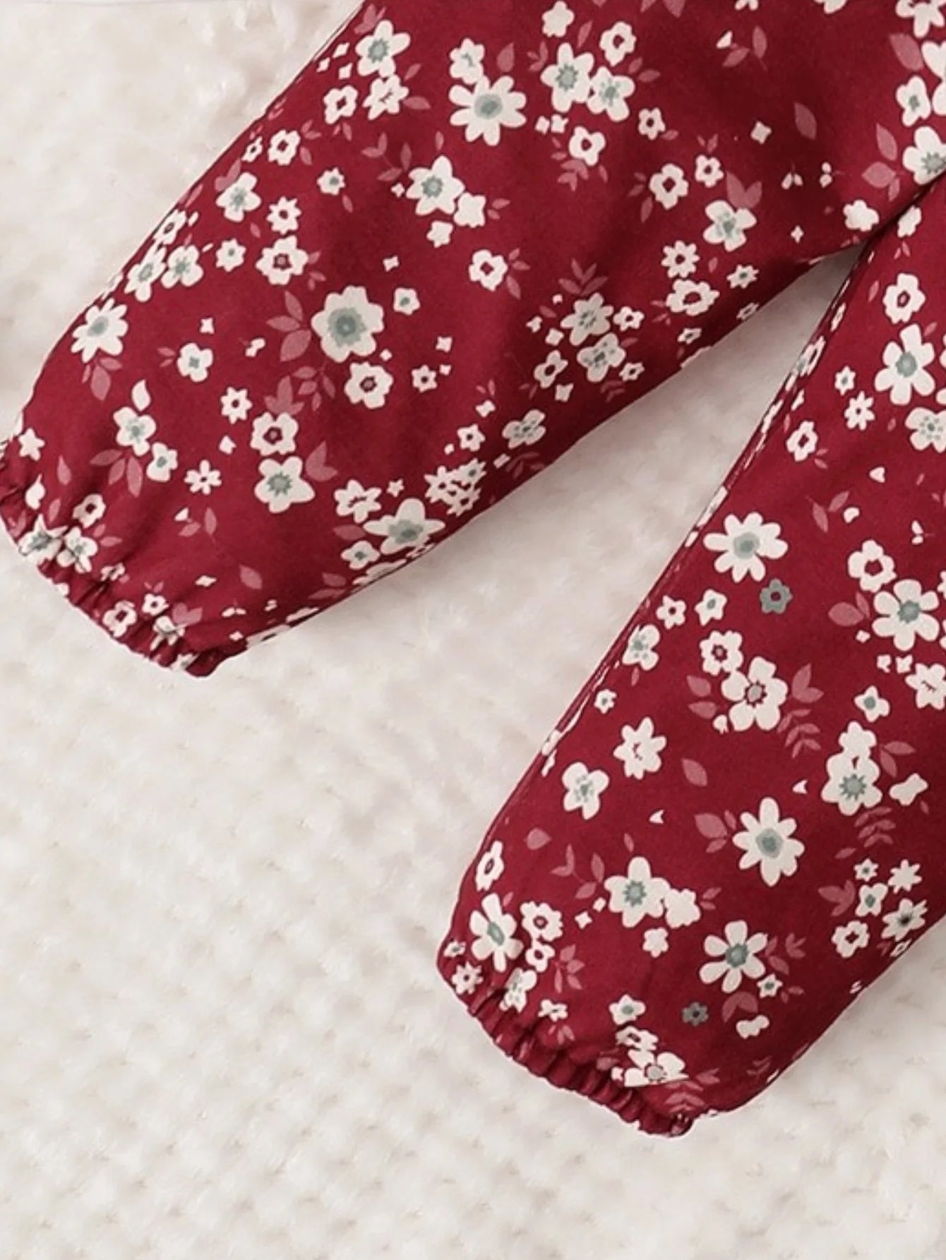 Baby Girl Rabbit Print Pullover &amp; Floral Print Pants &amp; Headband Set childrensterritory