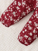 Baby Girl Rabbit Print Pullover & Floral Print Pants & Headband Set childrensterritory