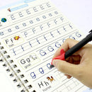 Kids 4pcs Reusable Sank Magic Practice English Version Copybook childrensterritory