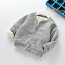 Little Girls Boys Cute Warm Fleece Winter Jackets childrensterritory
