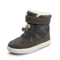 Kids Buckle Strap Velvet Warm Fur Snow Shoes childrensterritory