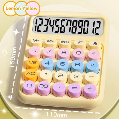 Colorful Scientific Calculator With Display Dot Keyboard Button childrensterritory