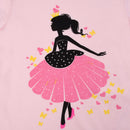 Kids Girls Cartoon Girls Print Pajamas for Summer childrensterritory