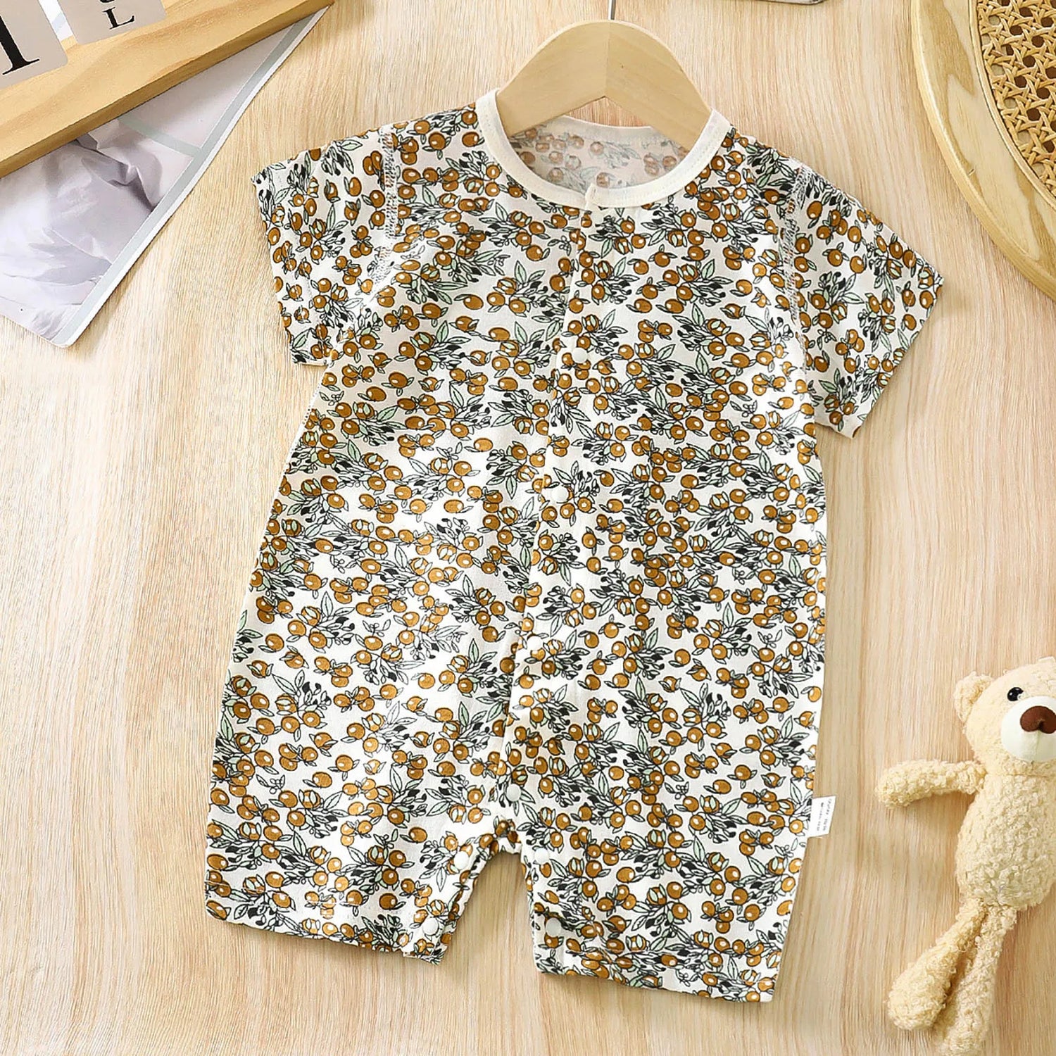 Baby Boys Breathable Stylish Cartoon Romper Sets