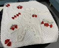 5pcs Sequin Bling Crown Design Baby Girl Welcome Home Outfits childrensterritory