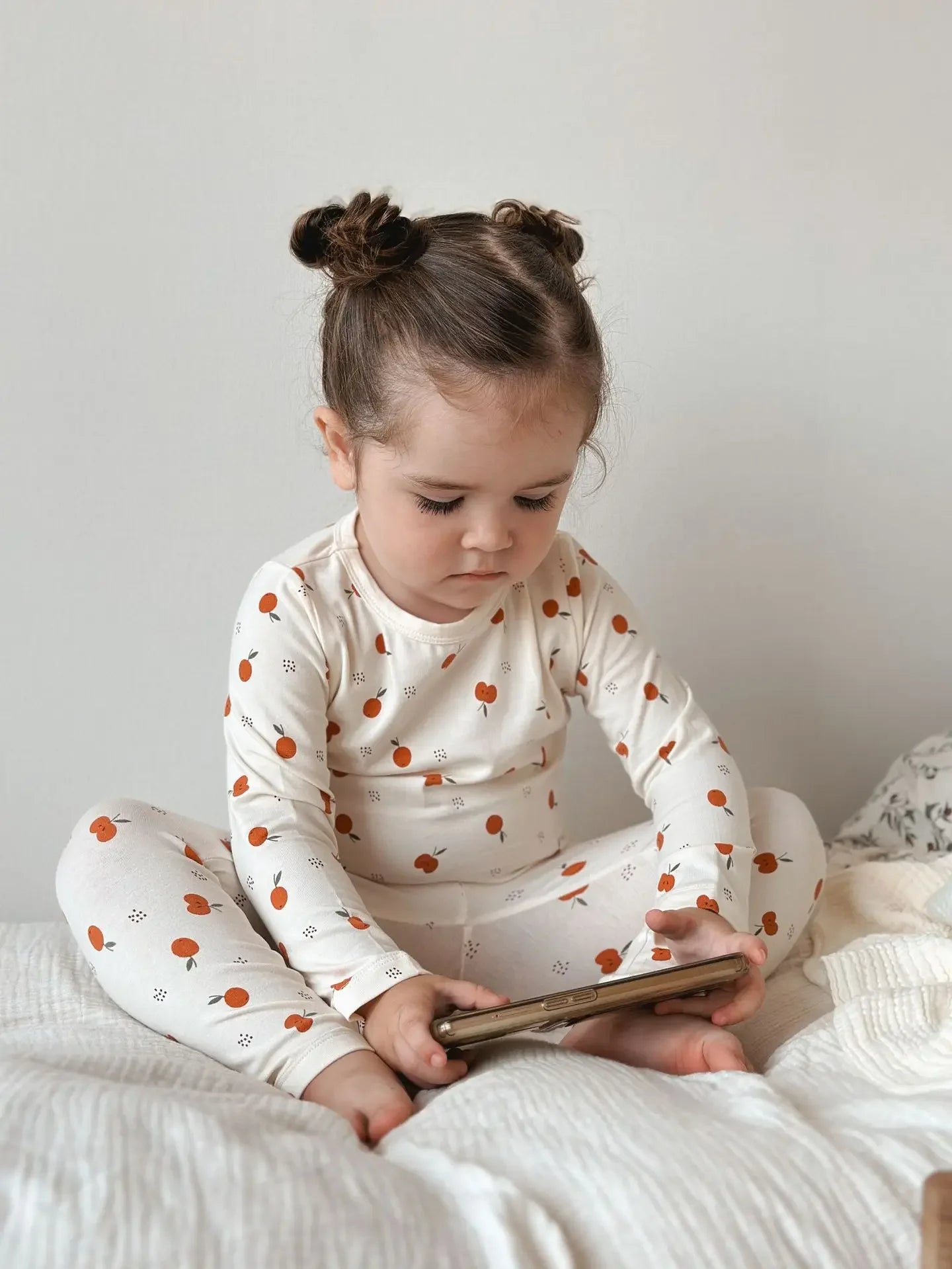 Toddlers 2pcs Casual Homewear Printed Pajama Set childrensterritory